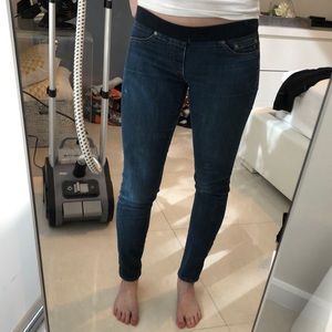 Elastic band straight Ag jeans